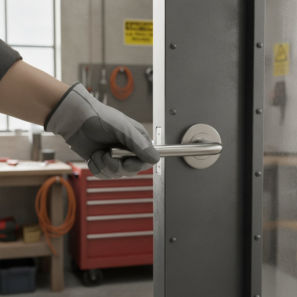 Premium Heavy Duty Lever on Rose with Secure Fixings and Grub Screws for Enhanced Durability and Security