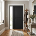 Black Internal Door Fully Finished 6 Panel Softwood with Lifetime Guarantee