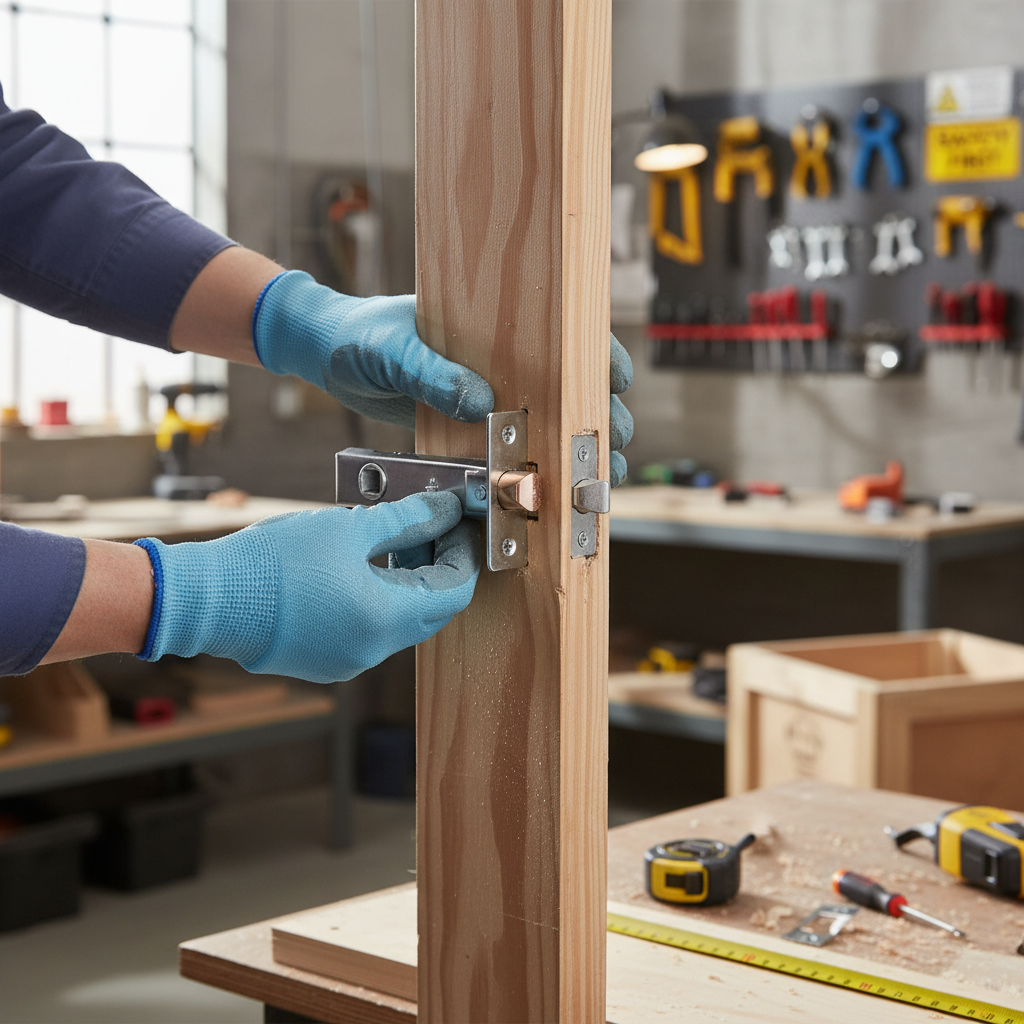 Premium 76mm Tubular Latch for 35mm and 40mm Thick Doors - Ideal for Lever Handles