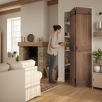Premium Unfinished Rustic Solid Oak Bi-Fold Door - Custom Sizes Available with Lifetime Guarantee - Image 2