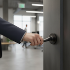 Premium Lever on Rose with Matt Black Finish, Fire Rated for 120-240 Minutes, Ideal for Domestic and Commercial Use