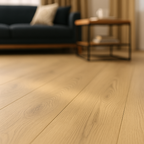 Beige 7mm Standard Plus Laminate Flooring in Century Oak Finish - detail view