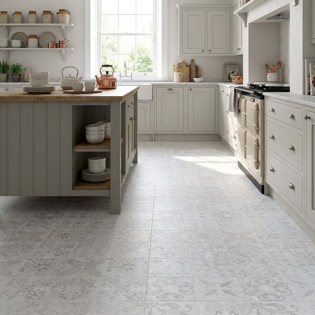 Traditional Retro Water-Resistant 8mm Laminate Flooring 1179 x 394mm