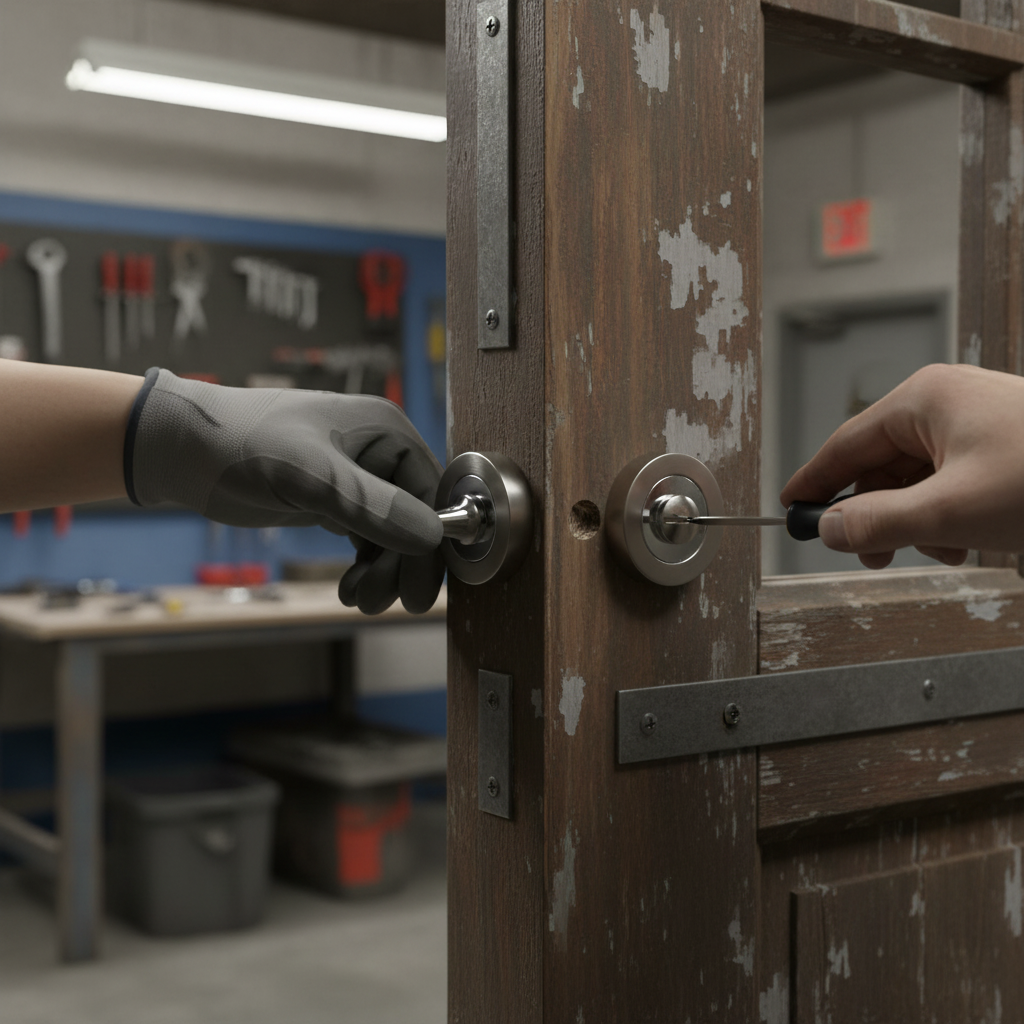 Premium Bathroom Turn and Release Handle in Polished Chrome and Satin Nickel for Contemporary Internal Doors