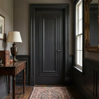 Internal Jet Black Fully Finished 1 Panel Trinity Door