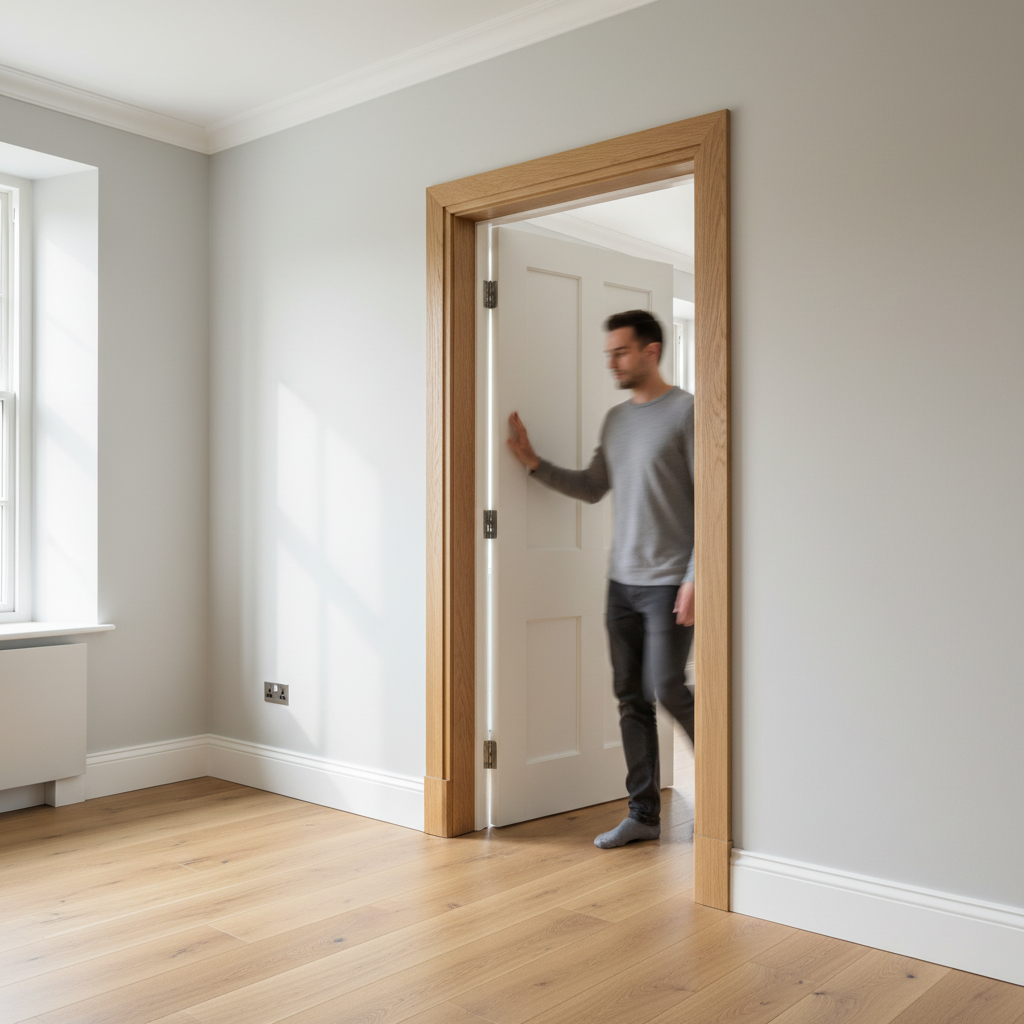 Premium Fully Finished Oak Ogee Architrave Pack of 5 - 2.1m Length for Contemporary Door Design - Image 2