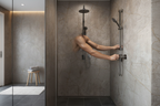 Premium Postformed Waterproof Wall Panelling with Stunning Gold Stone Effect, 2420 x 1200mm for Durable Design