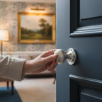 Premium Mortice Door Knob with Reeded Texture and Fire Door Rating for Modern and Traditional Decor