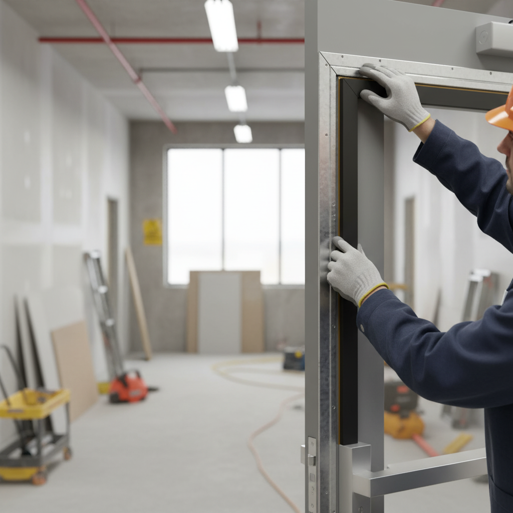 Premium Intumescent Fire Door Seal 2100mm - 30 Minute Fire Integrity Protection with Self-Adhesive Backing