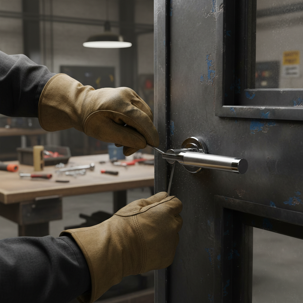 Premium Dual Finish Lever Handle on Round Rose with Concealed Fix Screw for Modern Interiors