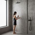Premium Postformed Waterproof Wall Panelling with Caldeira Stone Effect - 2420 x 1200mm for High-Moisture Environments