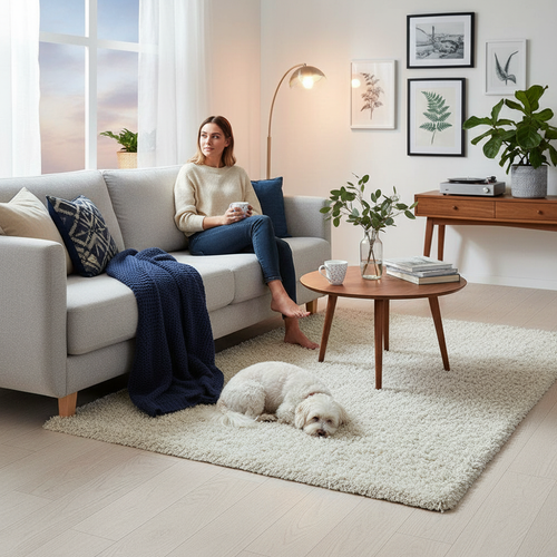 Premium 14mm Engineered Real Wood Flooring - White Mist Finish with 4V Bevel Edges and Matt Lacquer for Durability