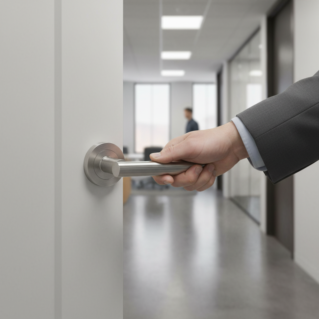 76mm Easi-T Architectural 3 Lever Sashlock in Satin Stainless Steel for Robust Internal Security - Image 2