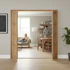 Premium 4 Leaf Bi-Folding System Set with Easy Operation and Space-Saving Design - Custom Made Options Available