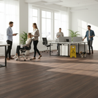 Premium 8mm Laminate Flooring - Water-Resistant, Eco-Friendly, Real Wood Feel - High-Quality Professional Grade for Industrial and Commercial Appli...