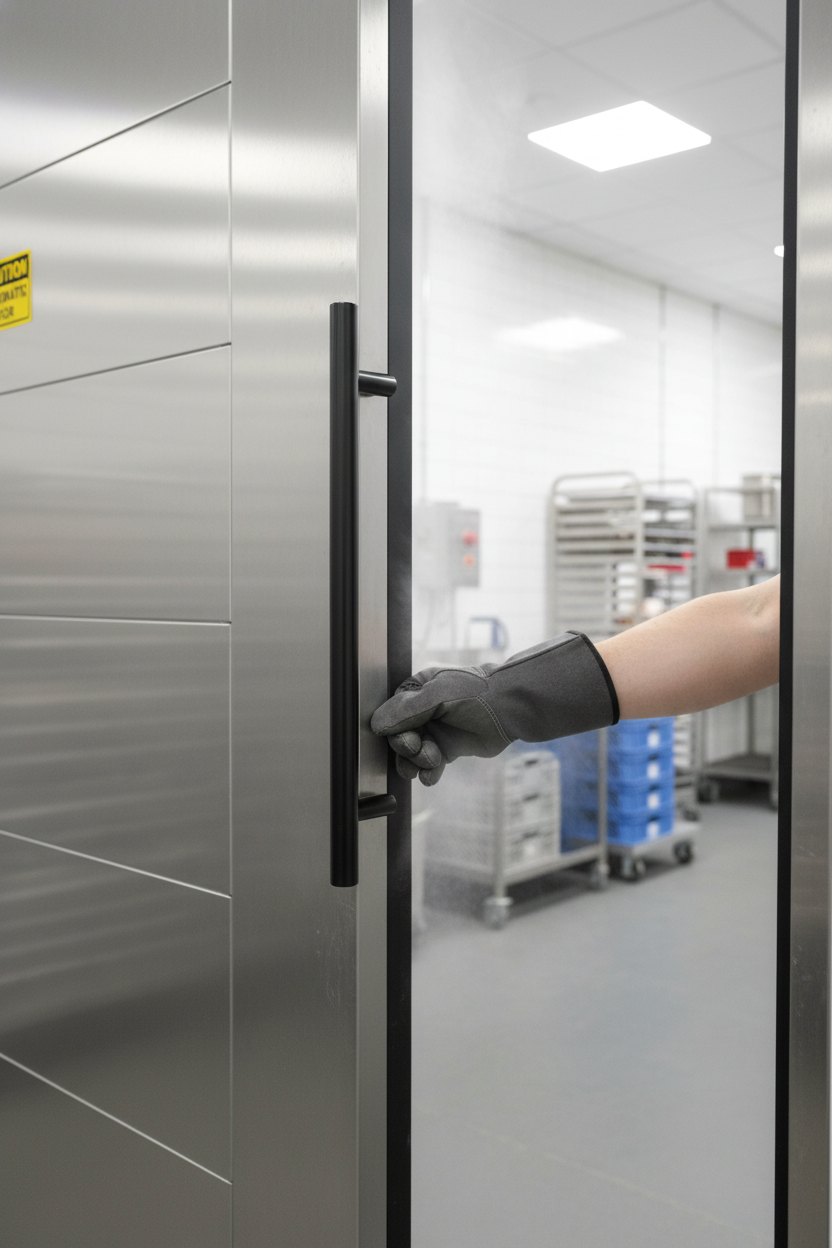 Premium T Bar Pull Handle 450mm - Matt Black Finish with Bolt Through Design for Contemporary Interiors