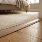 Self-Adhesive Coverstrip Door Profile - Light Grey Oak, 900mm Dimensions - detail view