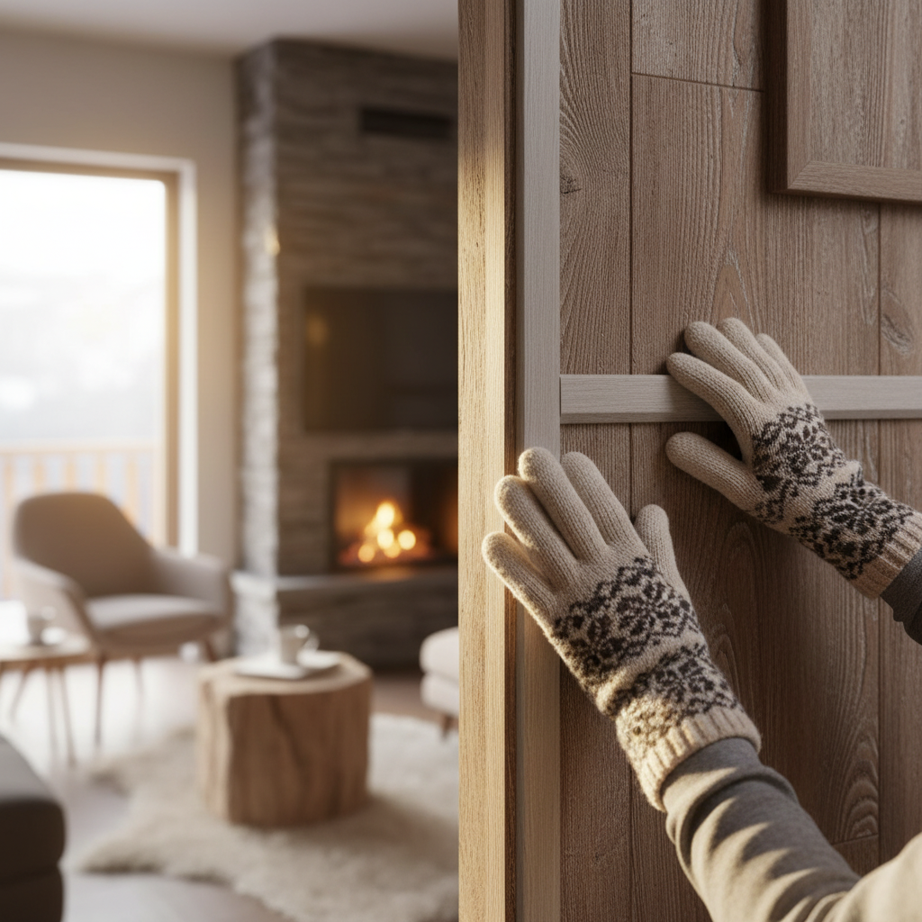 Premium Mountain Hut Pine Finishing Trim for 3D Laminate Wall Panelling - Ideal for Unique Wall Designs