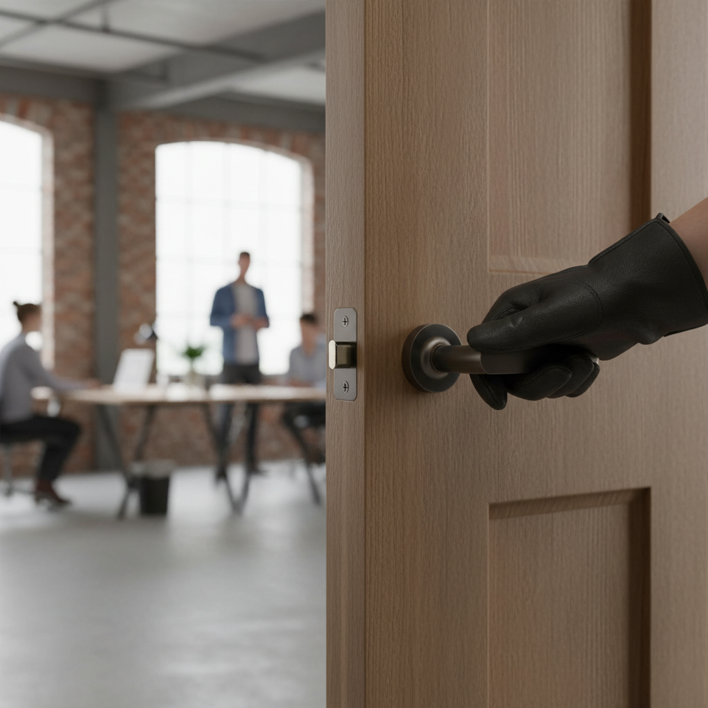 Premium 78mm (3'') Bolt Through Tubular Latch - Gun Metal Finish for Uniform Door Aesthetics - Image 2