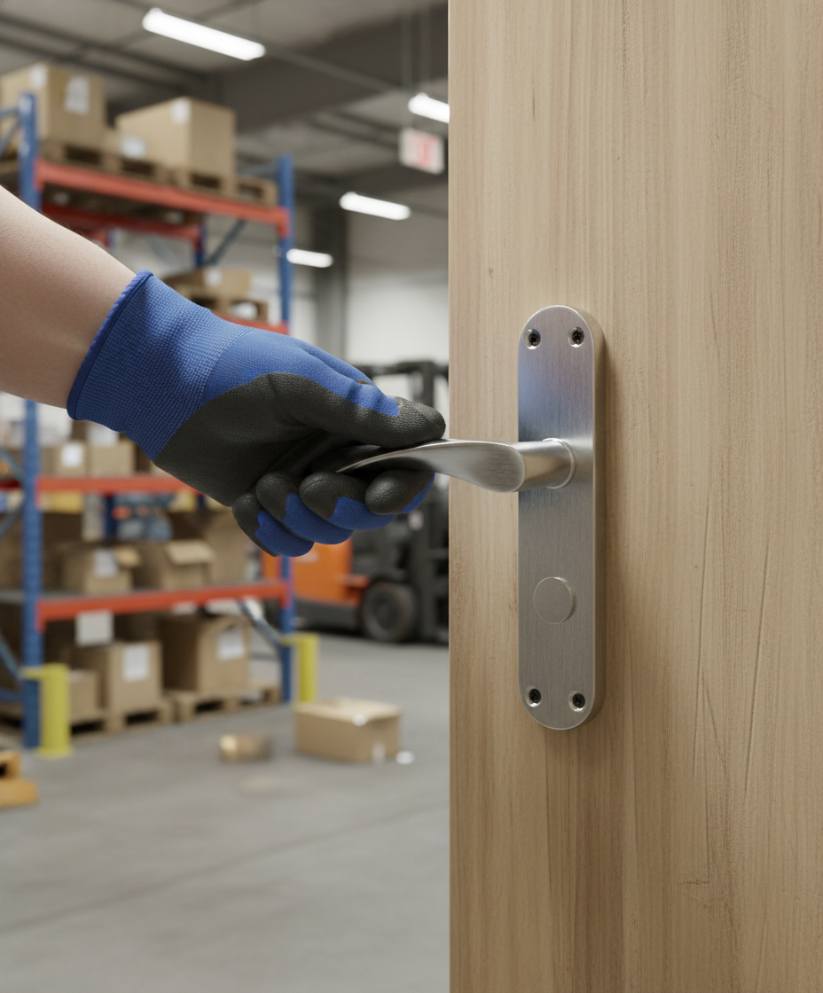 Premium Lever on Backplate Latch - Available in Various Configurations for Enhanced Security and Convenience