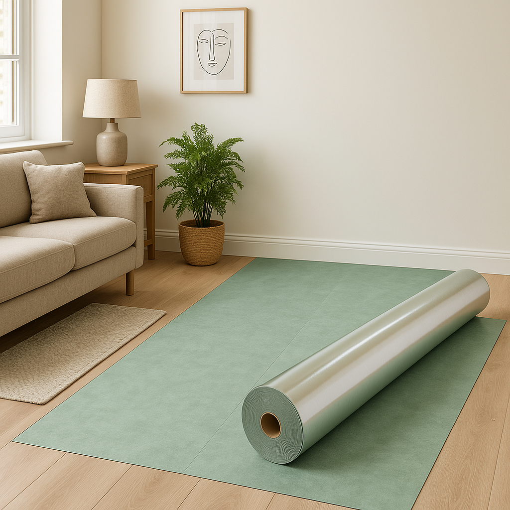 2mm Real Wood & Laminate Underlay Roll for TimberTech Flooring