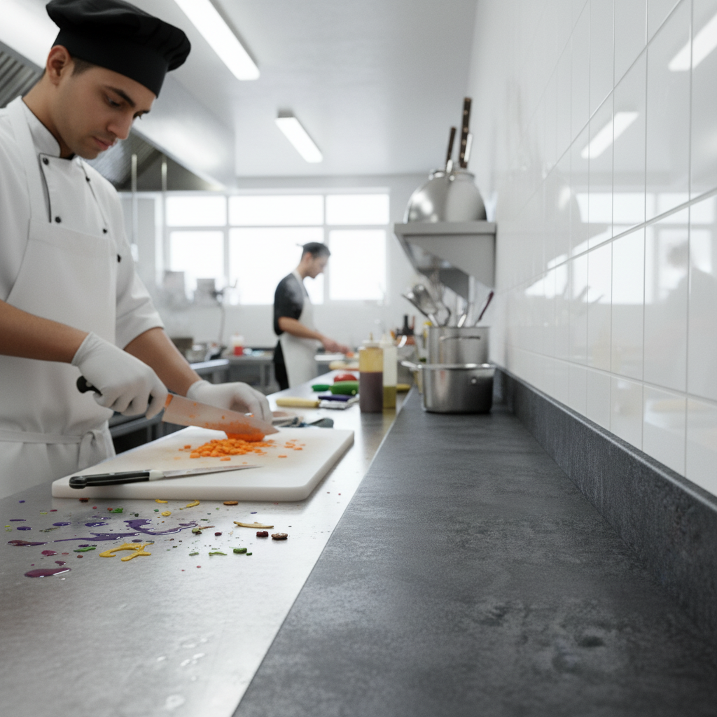 Premium Upstand 3065mm - Durable Compact Laminate with Modern Aesthetic for Kitchen and Bathroom Integration - Image 2