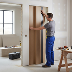Premium Fully Finished Oak Fire Door Lining Kit with Intumescent Seal and FSC Certified Materials
