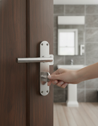 Premium Bathroom Lock with Lever Handle Variations for Enhanced Security and Accessibility