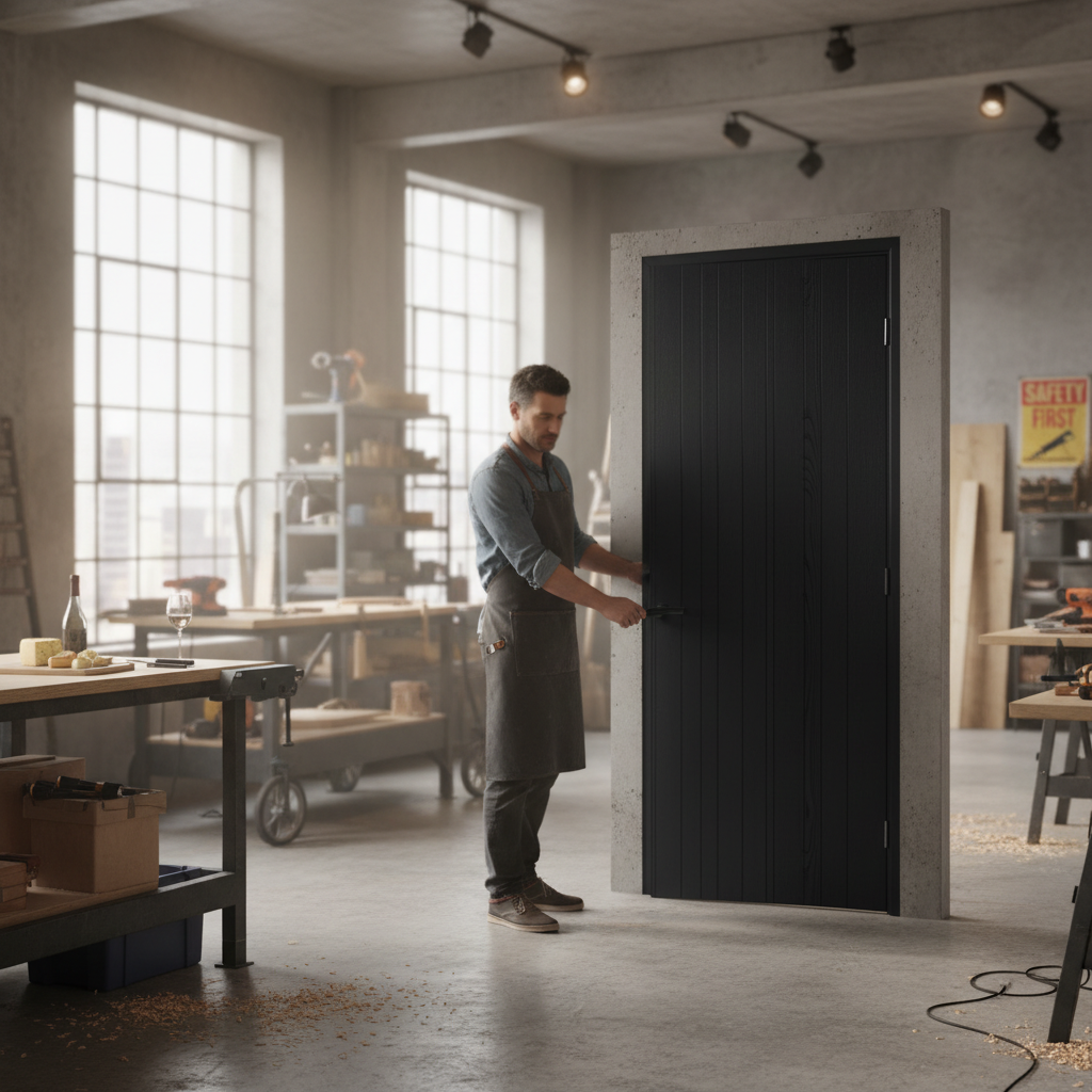 Premium Laminate Internal Door with Modern Design and Durable Finish - High-Quality Professional Grade for Industrial and Commercial Applications