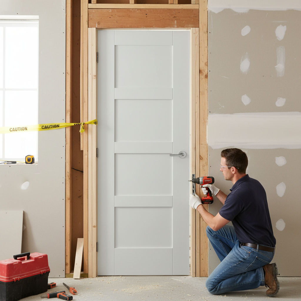 Premium 4 Panel Internal Door with Engineered Construction and Smooth Finish for Elegant Home Interiors