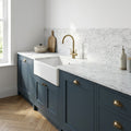 Marmo Bianco Rounded Edge Upstand 3000mm for Laminate Worktop