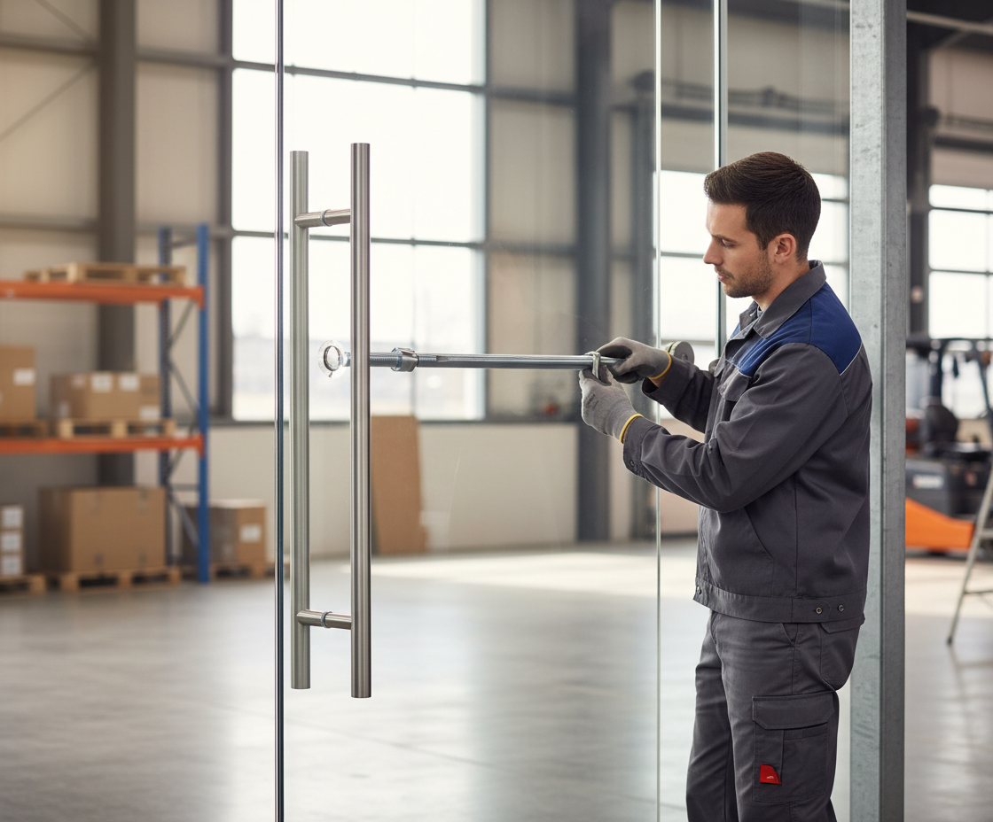 Premium Back to Back Fixing Kit for Pull Handles on Doors - Durable and Reliable Installation Solution