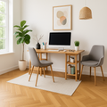 Herringbone Laminate Flooring in Warm Harvest Oak - 12mm Comfort Luxe