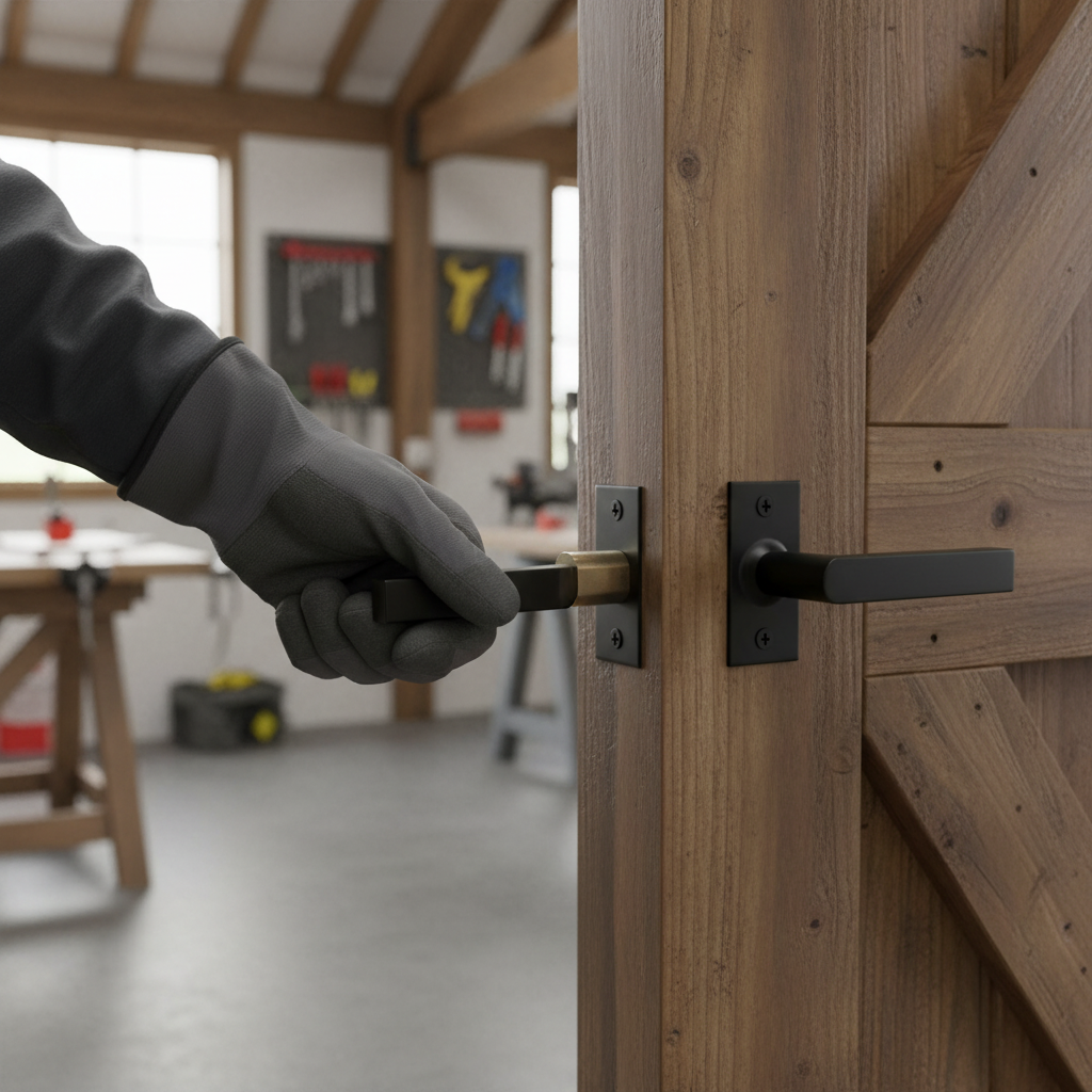 Premium 76mm (3'') Heavy Duty Bolt Through Tubular Latch for Internal Doors - High-Quality Professional Grade for Industrial and Commercial Applica...