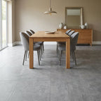 8mm Thick Water-Resistant Matt Laminate Flooring - Concrete Industry Tile