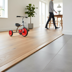 Premium 900mm Satin Lacquered Flat Connecting Profile Door Bar for Floor Transitions