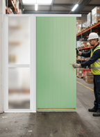 Premium Tongue & Groove External Fire Door Set with Sidelight, 30 Minute Fire Resistance and Multipoint Locking System