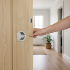 Premium Pocket Door Flush Pull for Double Doors - Contemporary Design with Multiple Finishes and Easy Installation