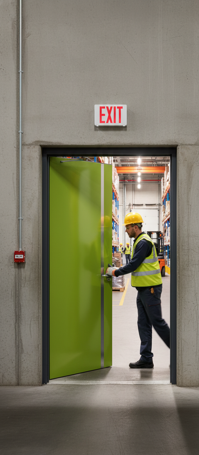 Premium Gloss Fire Door FD30 - Bespoke Designer Door for Any Home Size and Style