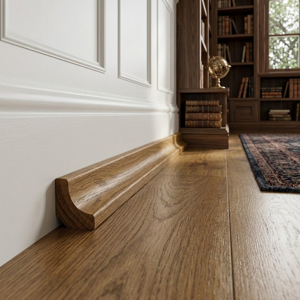 Scotia Beading 2400mm in Toffee Oak for Interior Finishing