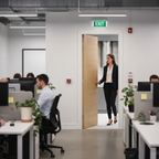 Premium Fully Finished Oak Internal Fire Door with Solid Core and 30 Minutes Fire Rating, Custom Sizes Available