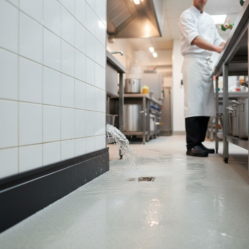 Contemporary Water-Resistant Skirting Board 2.4m Length, 13mm Thickness with Durable Recycled Polystyrene Construction -...