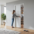 Premium Single Pocket Door Frame System for Space-Saving Solutions with Easy Installation Features
