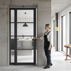 Premium High-Performance 4L Pocket Door System with Galvanized Steel Frame and Adjustable Door Protrusion Features