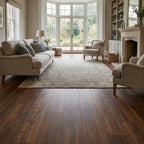 10mm Handscraped Oak Laminate Flooring, Moisture Resistant, 1288x195mm