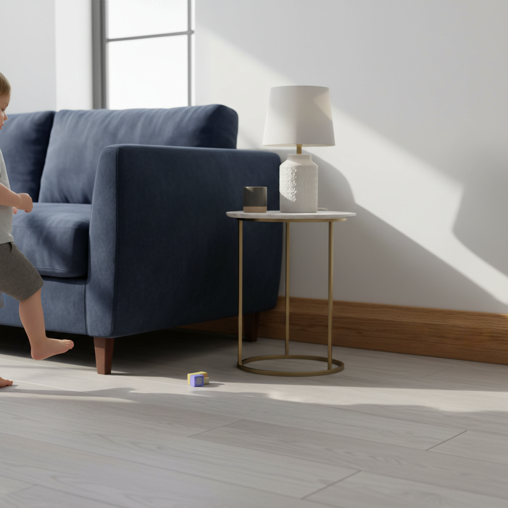 Premium Half Splayed Oak Skirting Board - Fully Finished, 3.6M Length, Real American White Oak Veneer