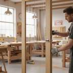 Premium Prefinished 1 Light Door with Toughened Glass and Engineered Construction for Stability and Performance