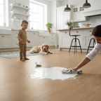 Premium 12mm Water-Resistant Laminate Flooring with Oak Effect for Elegant Interiors