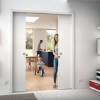 Premium Double Classic Wiring Ready Pocket Door System for Space-Saving Solutions with Easy Installation