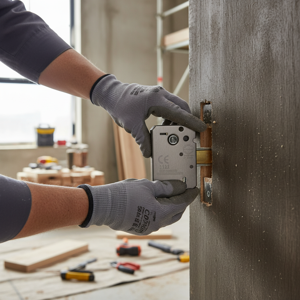 Premium 75mm Lever Mortice Sash Lock - Polished Stainless Steel Finish for Modern Interior Doors